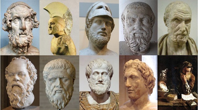 Personnages célèbres de l'antiquité grecque