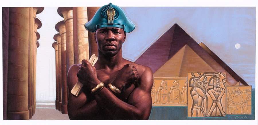Menkheperre Djehuty-Mesu Illustration by Antonio Wade for Anheuser Busch