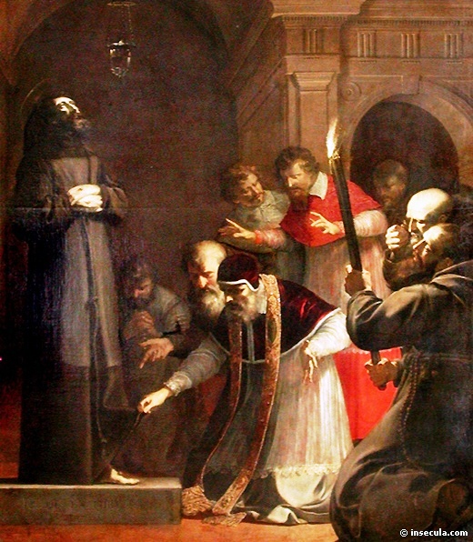 Vatican – Painting of Nicolas V in 1454