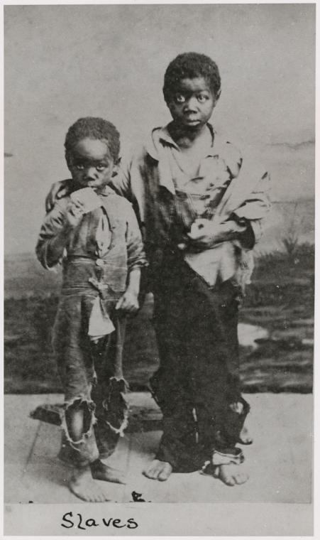 Enfants africains mis en esclavage par les Européens Etats Unis