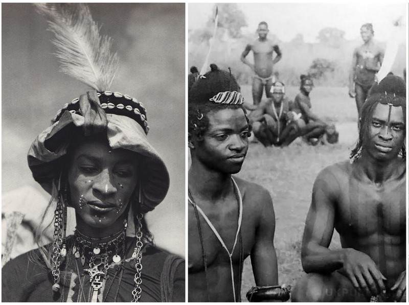 Homme peul, Afrique de l'ouest Hommes Igbo, Nigeria