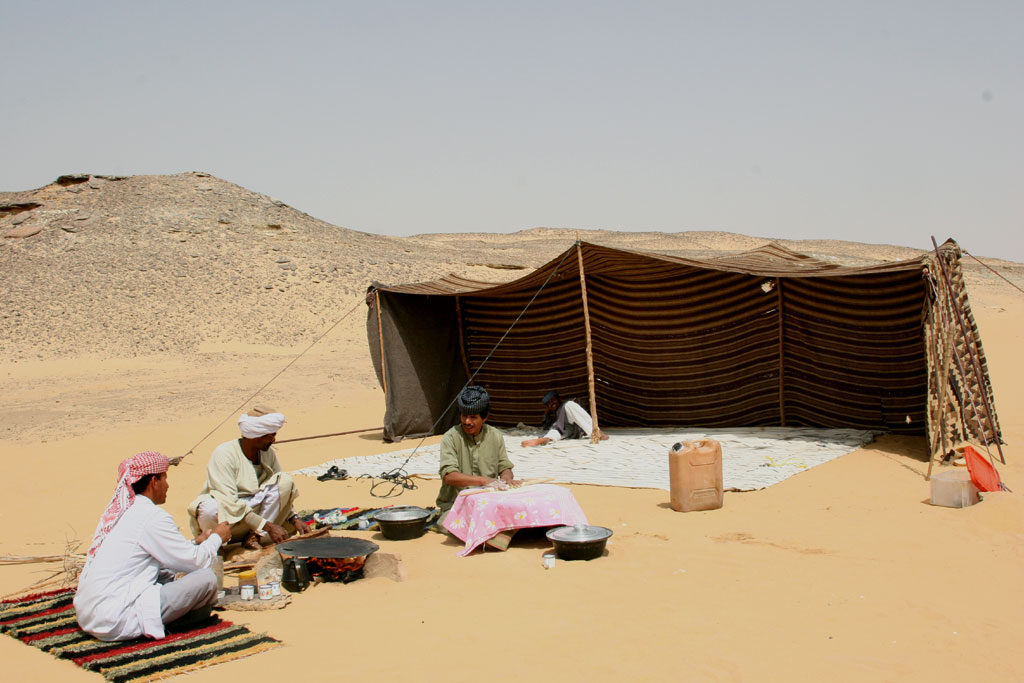 Les Arabes sont à l'origine un peuple nomade ayant erré dans le désert pendant des siècles avant d'arriver en Arabie