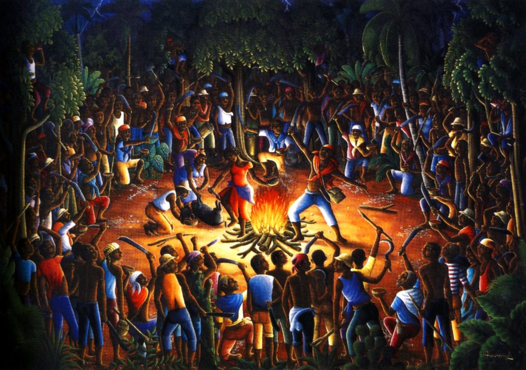 La cérémonie du Bois Caïman 