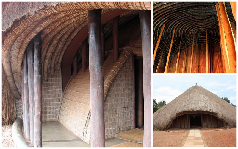 Architecture royale du Buganda 