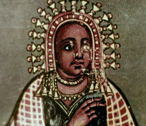 Illustration de la reine de Saba 