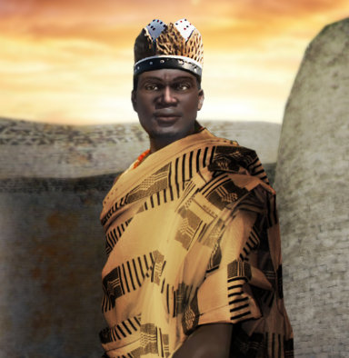 Nyatsimba Mutota, fondateur du Mwene Mutapa Auteur de l'illustration inconnu