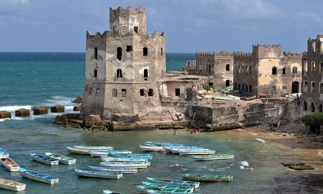 L'ancien port de Mogadiscio