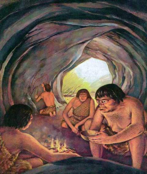 hommes des cavernes