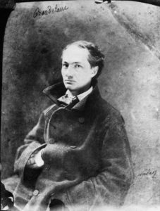 Charles Baudelaire en 1855 par Nadar.