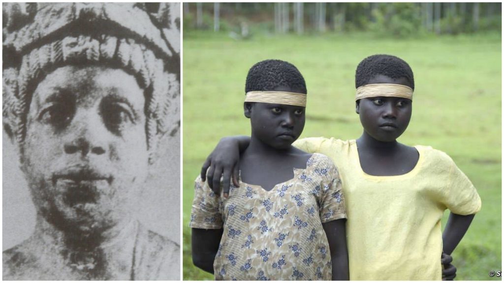 A gauche un Noir en Syrie ancienne A droite les Jarawa qui vivent tout au sud de l'Inde. Ils y sont depuis 100 000 ans. 