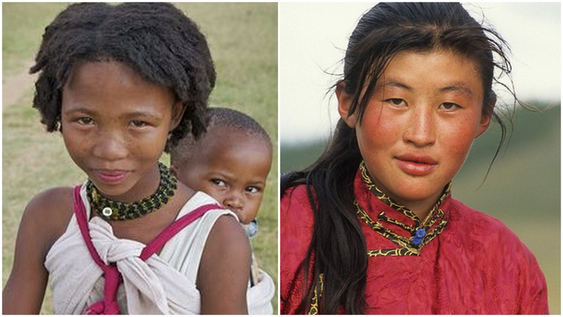Les yeux bridés des Asiatiques viennent-ils à l'origine des Khoisan d'Afrique australe?