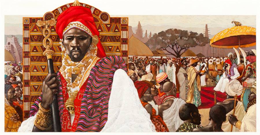 Sunni Ali Ber Illustration by Leo Dillon