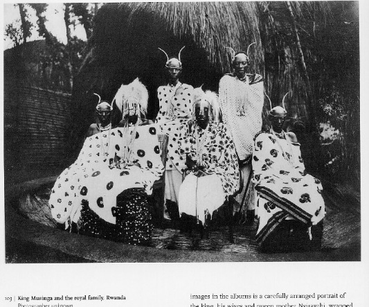 le Mwami (roi) Yuhi Musinga et la famille royale 1910